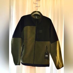 UNDER ARMOUR Men's Mission Boucle Swacket JACKET  Large NEW